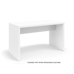 KI Serenade Gathering Table, Café Height, Double-Sided, 42" x 72" x 42"H, Non-Contrast Laminate, FREE SHIPPING