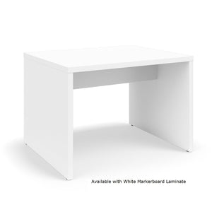 KI Serenade Gathering Table, Café Height, Double-Sided, 48" x 60" x 42"H, Non-Contrast Laminate, FREE SHIPPING