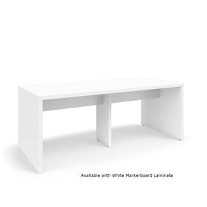 KI Serenade Gathering Table, Café Height, Double-Sided, 48" x 108" x 42"H, Non-Contrast Laminate, FREE SHIPPING