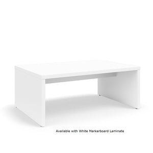 KI Serenade Gathering Table, Standard Height, Double-Sided, 48" x 72" x 29"H, Non-Contrast Laminate, FREE SHIPPING