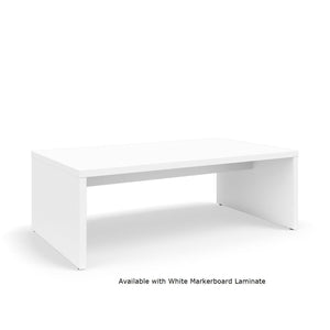 KI Serenade Gathering Table, Standard Height, Double-Sided, 48" x 84" x 29"H, Non-Contrast Laminate, FREE SHIPPING