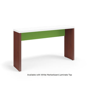 KI Serenade Gathering Table, Café Height, Single-Sided, 18" x 72" x 42"H, Contrast Laminate, FREE SHIPPING