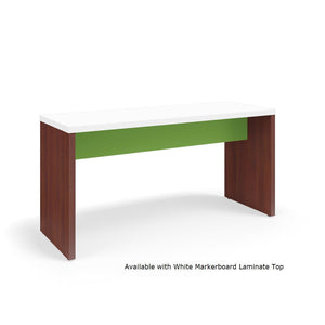 KI Serenade Gathering Table, Café Height, Double-Sided, 30" x 84" x 42"H, Contrast Laminate, FREE SHIPPING
