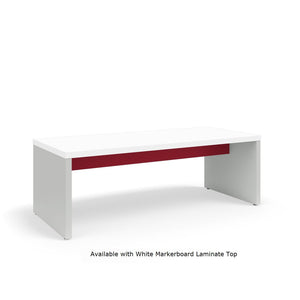 KI Serenade Gathering Table, Standard Height, Double-Sided, 36" x 84" x 29"H, Contrast Laminate, FREE SHIPPING