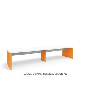 KI Serenade Gathering Table, Standard Height, Double-Sided, 36" x 144" x 29"H, Contrast Laminate, FREE SHIPPING