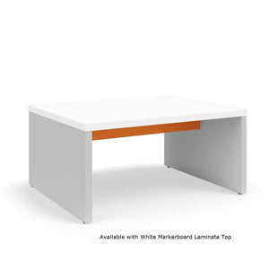 KI Serenade Gathering Table, Standard Height, Double-Sided, 48" x 60" x 29"H, Contrast Laminate, FREE SHIPPING