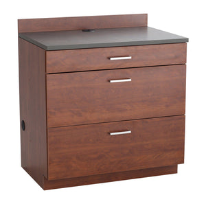 Hospitality Base Cabinet, 3 Drawer, FREE SHIPPING