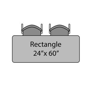 Apex Adjustable Height Collaborative Student Table, 24" x 60" Rectangle