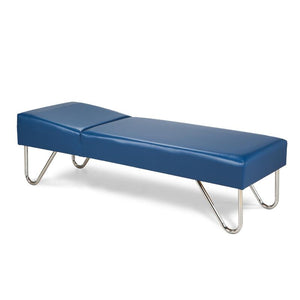 Chrome Leg Recovery Couch, 24" Wide