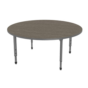Apex Adjustable Height Collaborative Student Table, 60" Round