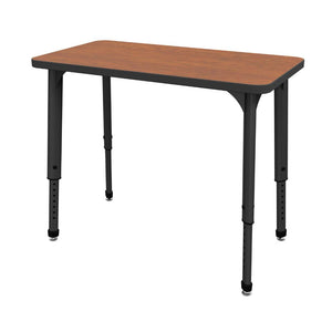 Apex Adjustable Height Collaborative Student Desk, 20" x 36" Rectangle