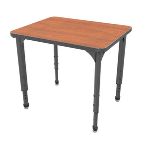 Apex Adjustable Height Collaborative Student Desk, 24" x 30" Rectangle