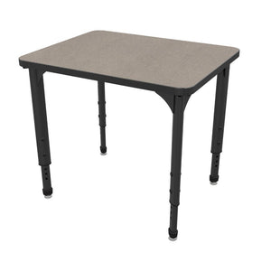 Apex Adjustable Height Collaborative Student Desk, 24" x 30" Rectangle
