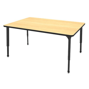 Marco Apex Adjustable Height Collaborative Student Table, 36" x 60" Rectangle