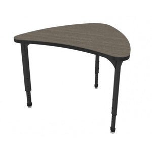 Apex Adjustable Height Collaborative Student Desk, 31" x 38" Large Chevron