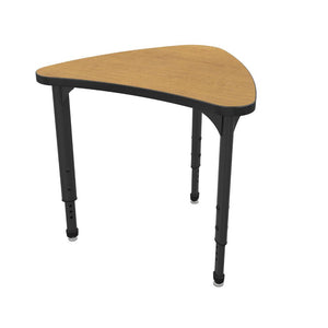 Apex Adjustable Height Collaborative Student Desk, 25" x 30" Small Chevron