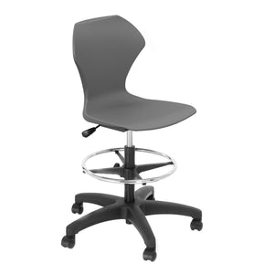 Apex Series Gas Lift Task Swivel Stool with 5-Star Base