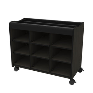 Marco Horizon Makerspace Series 9-Cubbie Storage Cart without Doors