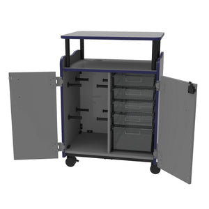 Horizon Makerspace Series 3D Printer Cart with Doors