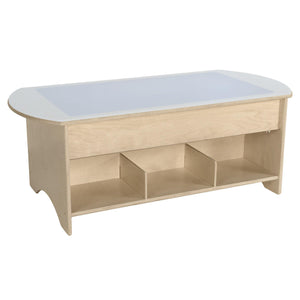 48" Brilliant Light Table with Storage