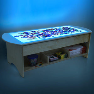 48" Brilliant Light Table with Storage-Pre-School Furniture-