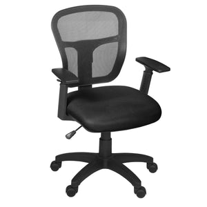 Harrison Mesh Back Swivel Task Chair with Height Adjustable Arms