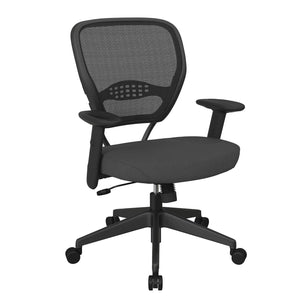Professional AirGrid® Mesh Back Manager's Chair with Fabric Seat