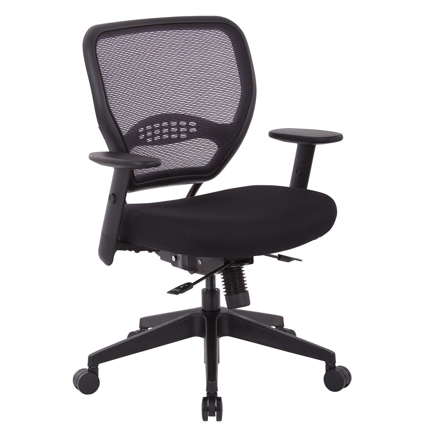 Air Grid® Back Manager’s Chair with Black Mesh Seat