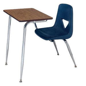 620 Series Combo Desk, 17-1/2" Seat Height, High-Pressure Laminate Top