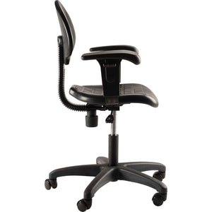 Kangaroo Polyurethane Task Chair with Adjustable Arms, Desk Height