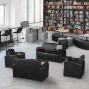 Supernova Tablet Arm Loveseat