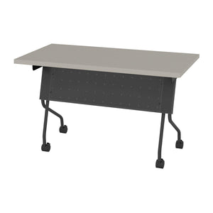 Folding/Nesting Mobile Training Tables, Rectangular, 48" x 24" x 29.5" H