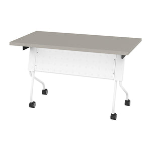 Folding/Nesting Mobile Training Tables, Rectangular, 48" x 24" x 29.5" H