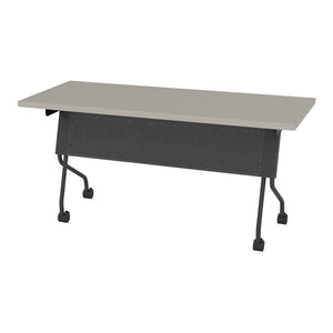 Folding/Nesting Mobile Training Tables, Rectangular, 60" x 24" x 29.5" H