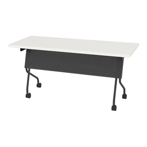 Folding/Nesting Mobile Training Tables, Rectangular, 60" x 24" x 29.5" H