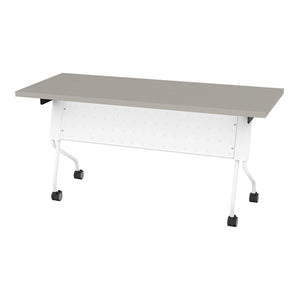 Folding/Nesting Mobile Training Tables, Rectangular, 60" x 24" x 29.5" H