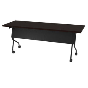 Folding/Nesting Mobile Training Tables, Rectangular, 72" x 24" x 29.5" H