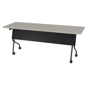 Folding/Nesting Mobile Training Tables, Rectangular, 72" x 24" x 29.5" H