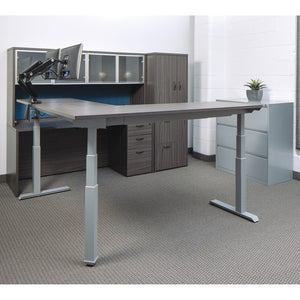 Ascend II 3-Stage Electric Height Adjustable L-Shape Tables