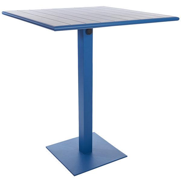 Beachcomber Margate Outdoor/Indoor 24" x 32" Aluminum Bar Height Table