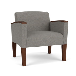 Belmont Collection Reception Seating, Oversize Guest Chair, 500 lb. Capacity, Designer Fabric Upholstery, FREE SHIPPING