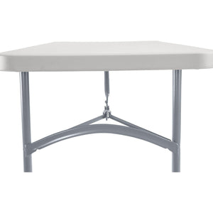 Heavy-Duty "Smooth Top" Blow Molded Plastic Folding Table, 24" x 48"