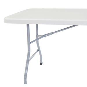 Heavy Duty "Smooth Top" Blow-Molded Plastic Folding Tables