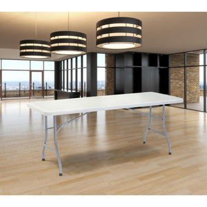 Heavy Duty "Smooth Top" Blow-Molded Plastic Folding Tables