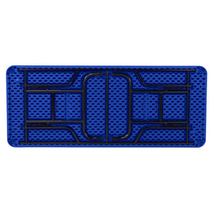 "All American Colors" Height Adjustable Heavy Duty "Smooth Top" Blow-Molded Plastic Folding Table