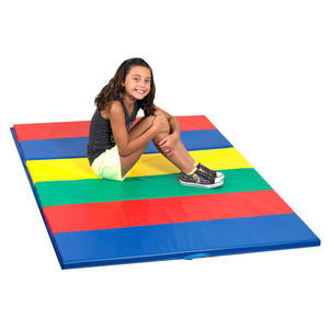 Rainbow Folding Gym Mat