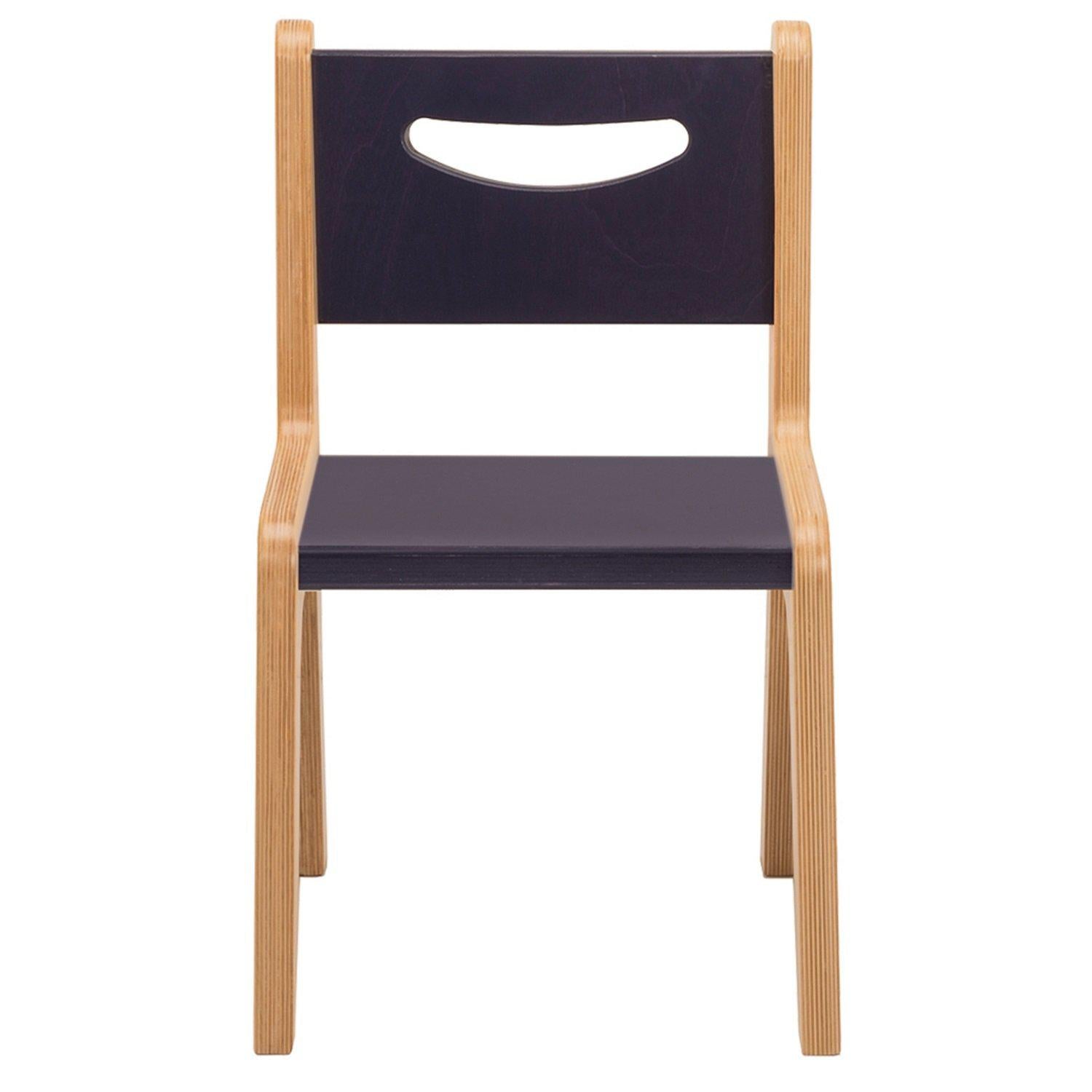 Whitney Plus Chair, 12" Seat Height, Scandinavian Blue