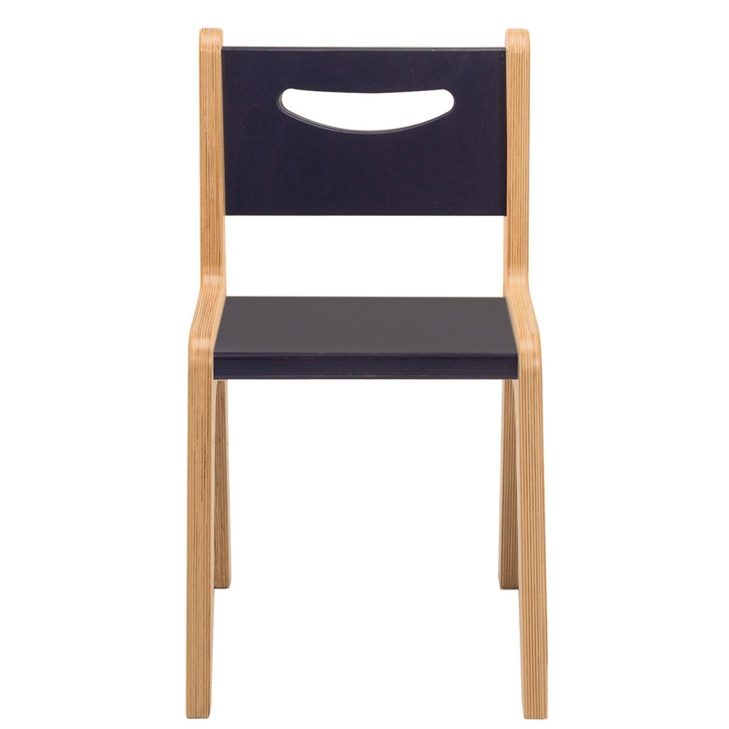 Whitney Plus Chair, 14" Seat Height, Scandinavian Blue
