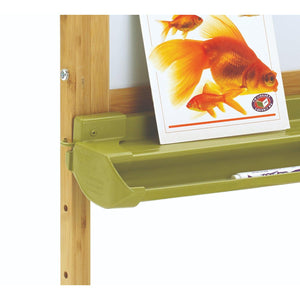 Bamboo Deluxe Chart Stand with Sage Tubs