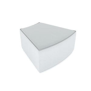 Fomcore Armless Series Curved Bench 30 with 100% ALL-FOAM CORE, Antibacterial Vinyl Seat with Patterned Vinyl Sides, LIFETIME WARRANTY, FREE SHIPPING